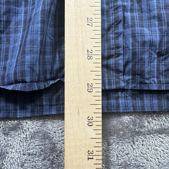 Polo Ralph Lauren Shirt Men’s XL Blue/Black Slim Fit Striped Button Down Preppy - Picture 7 of 9